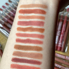 Flormar Waterproof Lip Pencil Set Of 12-Long lasting,High quality