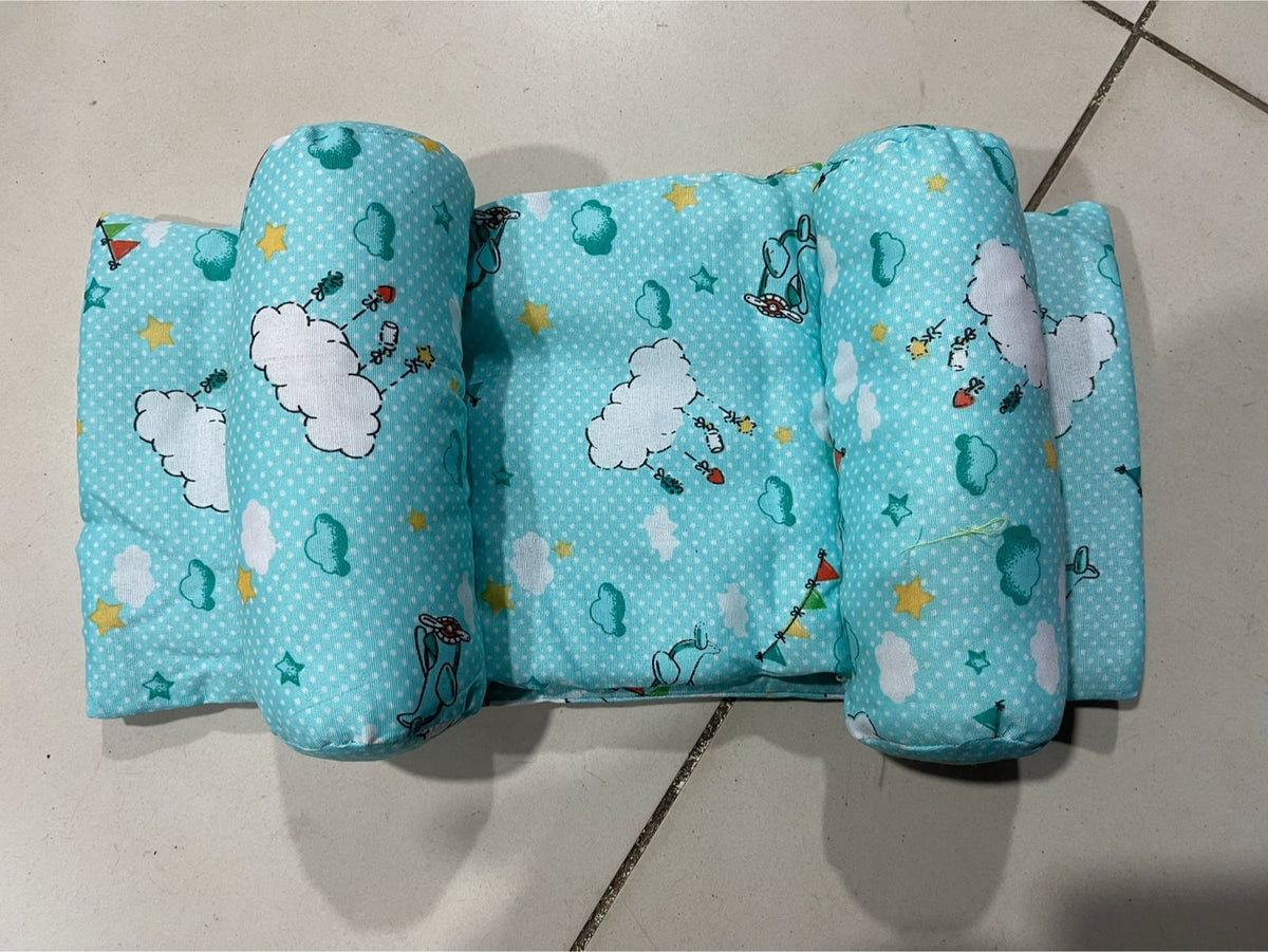 Adjustable Baby Sleeping/Support Pillow Anti Roll Cushion And Neck Protection